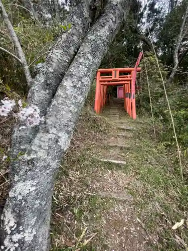 下城稲荷神社の鳥居