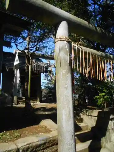 披露山神社（／披露山山之神社／山之神社）の鳥居