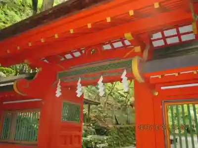 貴船神社の山門・神門
