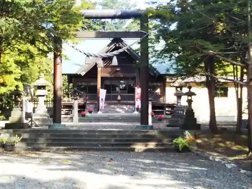 栗沢神社の鳥居