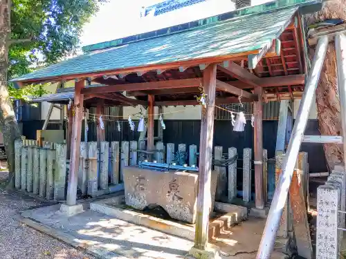 神明社（蟹江神明社）の手水舎