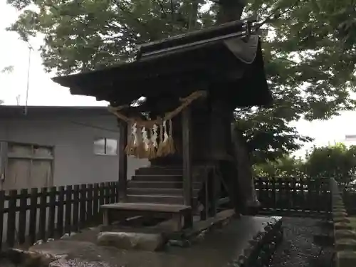 若宮八幡社の本殿・本堂