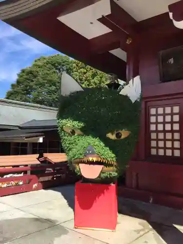 笠間稲荷神社の狛犬