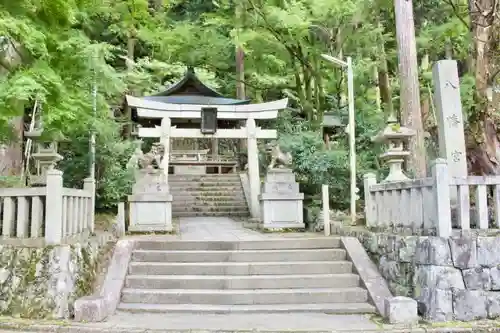 中川八幡宮社の鳥居