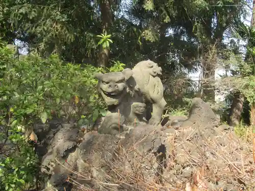 小豆澤神社の狛犬