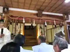 毛津神社のお祭り