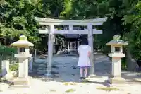 八幡社(矢作)の鳥居