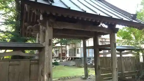 如信上人御廟所法龍寺の山門・神門