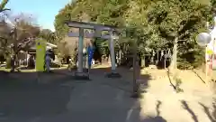 伏木香取神社の鳥居