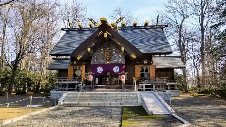 旭川神社の本殿・本堂