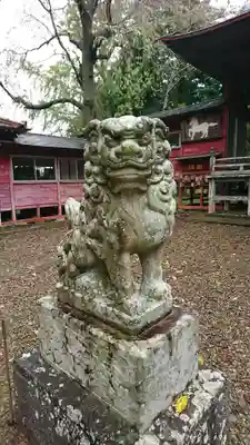 登米神社の狛犬
