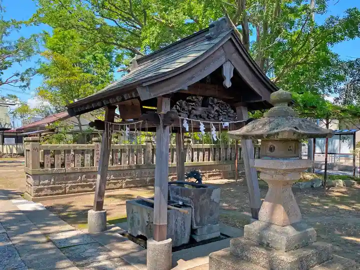 蘇我比咩神社の手水舎