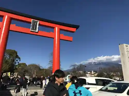 富士山本宮浅間大社の鳥居