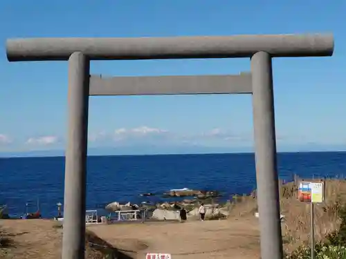 洲崎神社の鳥居