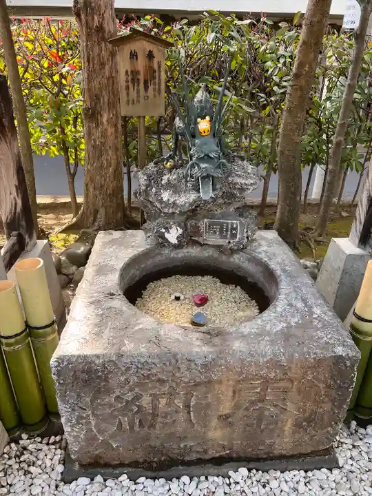 高木神社の手水舎