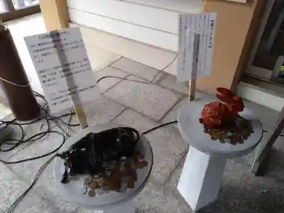 彌彦神社　(伊夜日子神社)の像