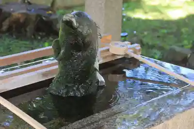 神炊館神社 ⁂奥州須賀川総鎮守⁂の手水舎