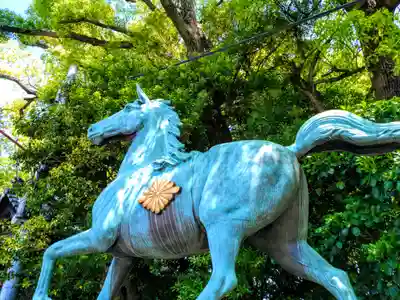 川原神社の狛犬