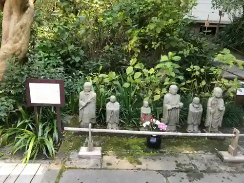 明月院の地蔵