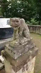 諏訪神社の狛犬