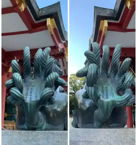 西宮神社の狛犬