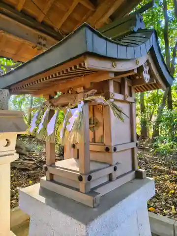青木社(小山)の本殿・本堂
