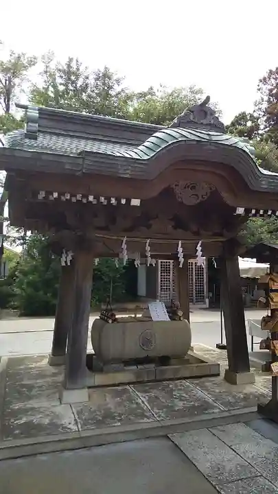 日枝神社水天宮の手水舎