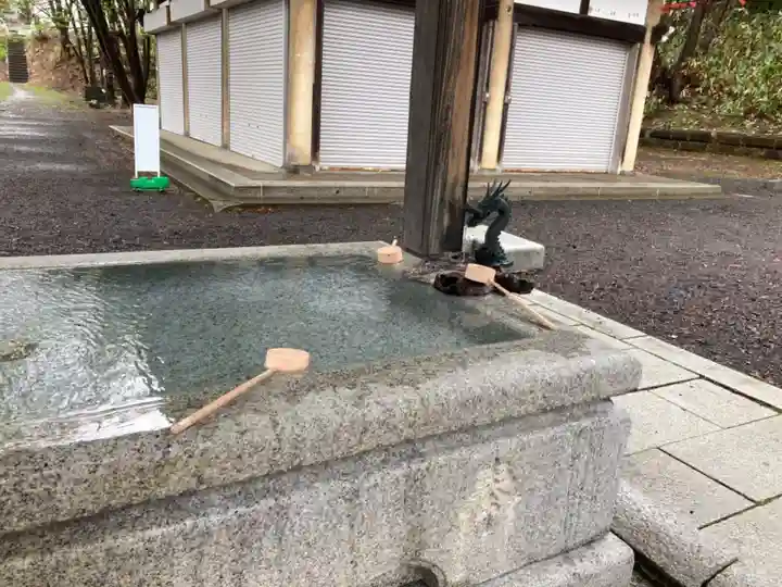 住吉神社の手水舎