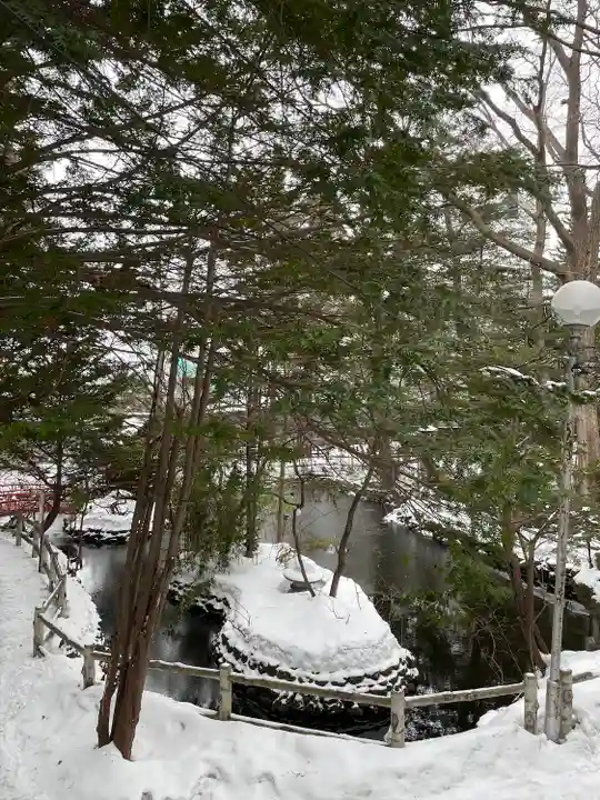 白石神社の景色