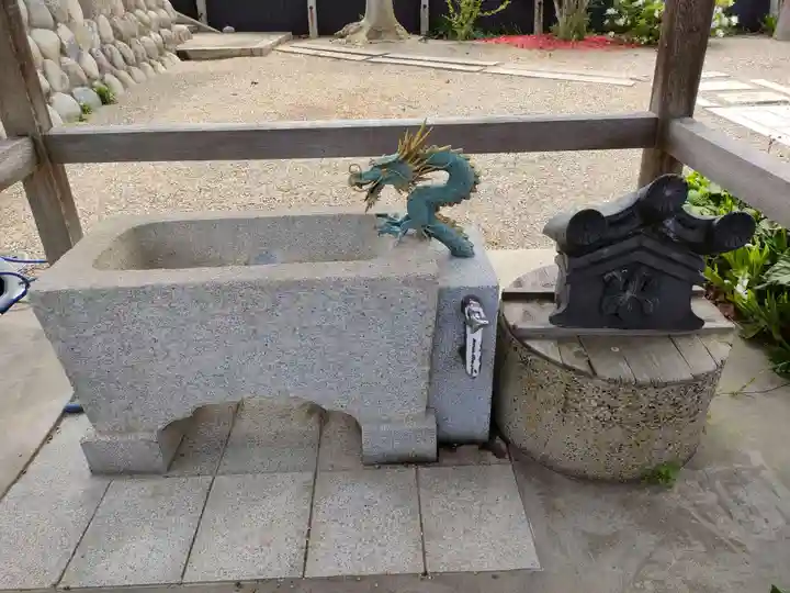 願証寺の手水舎