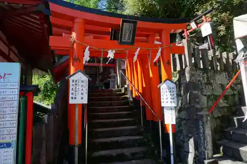 熊本城稲荷神社の鳥居