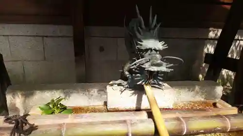 文子天満宮の手水舎