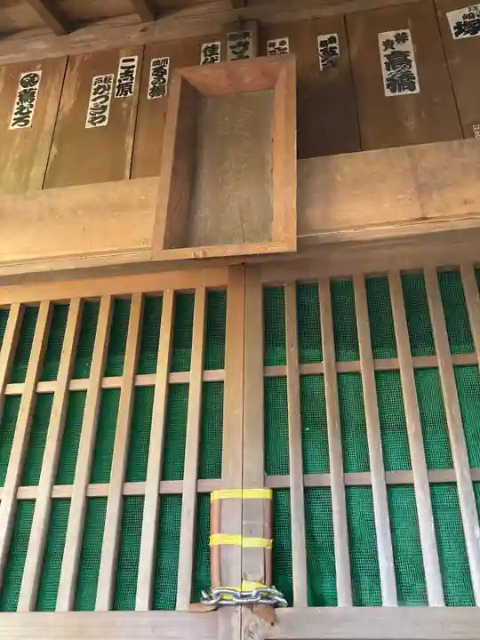 神明神社の本殿・本堂