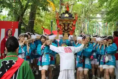 釧路一之宮 厳島神社のお祭り