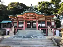 由良湊神社の本殿