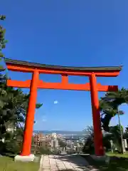 函館護國神社の鳥居