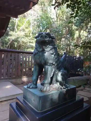 駒木諏訪神社の狛犬