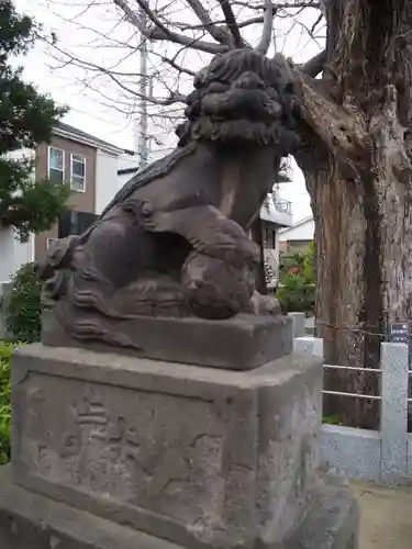 高木神社の狛犬