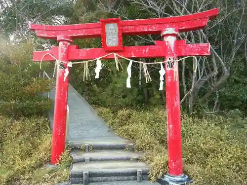 厳島神社（弁天山）の鳥居