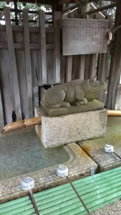 北野天満宮の狛犬