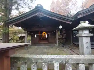 碓氷峠熊野神社の本殿・本堂