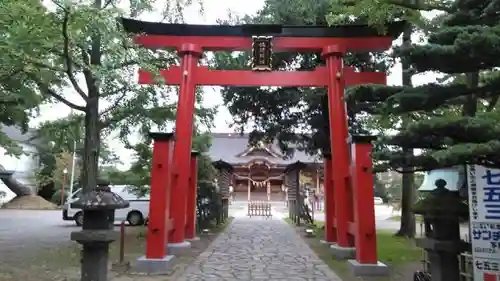 新発田諏訪神社の鳥居