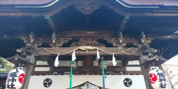 滝野川八幡神社の本殿・本堂