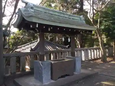 南大谷天神社の手水舎
