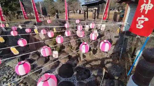 櫻岡大神宮の庭園