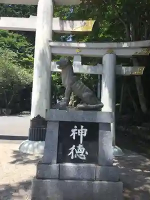 三峯神社の狛犬
