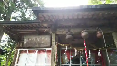 烏峠稲荷神社の本殿