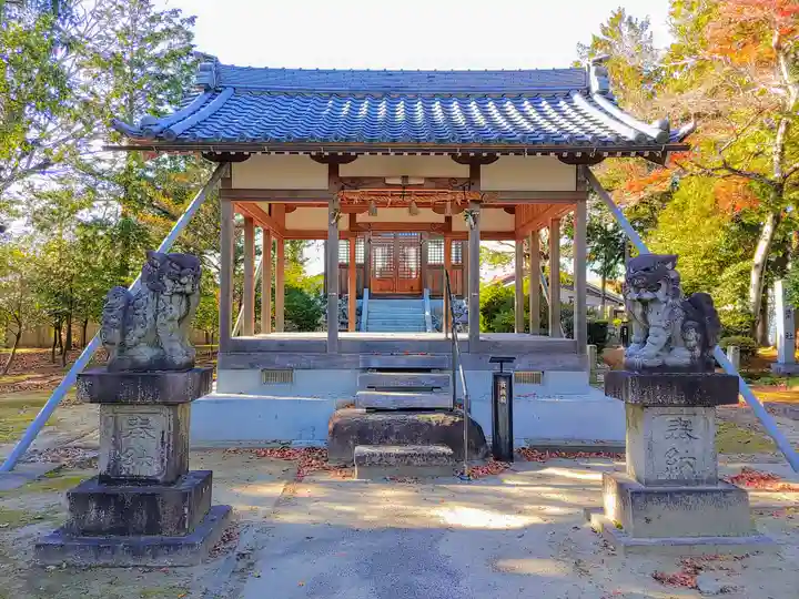 神明社(上祖父江)の本殿・本堂