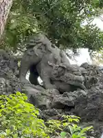 葛飾神社の狛犬