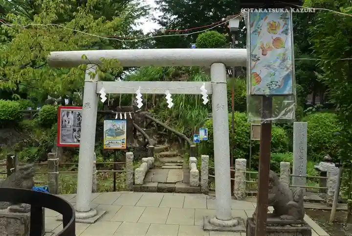 鳩森八幡神社のお祭り